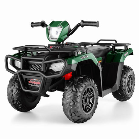 Electric 4-Wheeler ATV Quad for Kids with LED Lights, USB and MP3 Player - Suitable for Boys and Girls Alike!