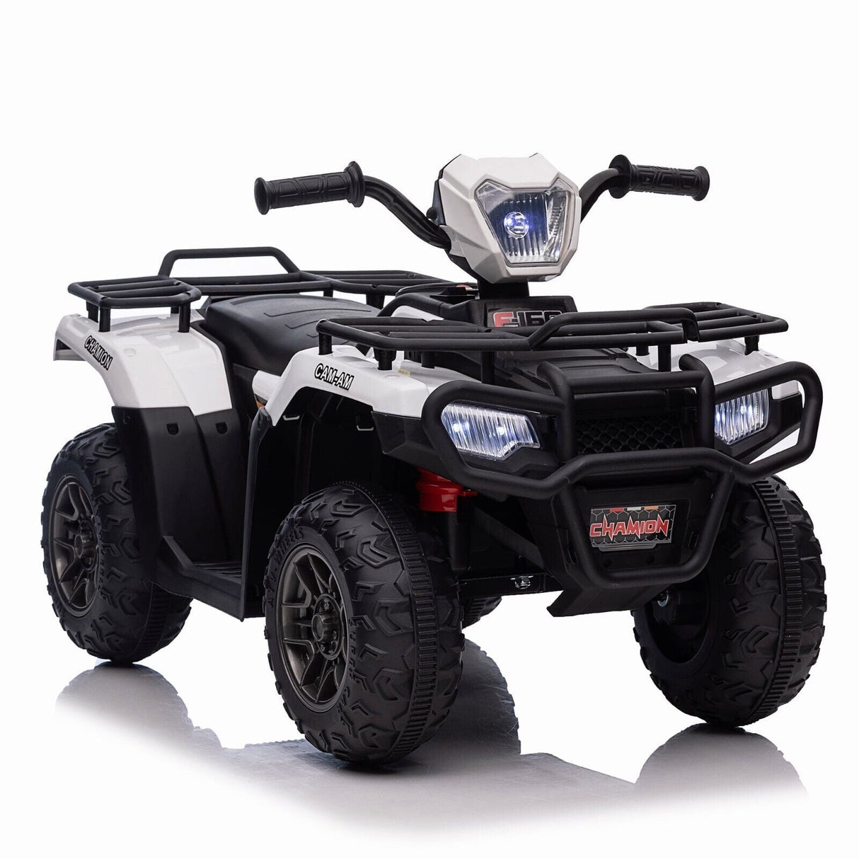 Electric 4-Wheeler ATV Quad for Kids with LED Lights, USB and MP3 Player - Suitable for Girls and Boys Aged 09
