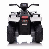 Electric 4-Wheeler ATV Quad for Kids with LED Lights, USB and MP3 Player - Suitable for Girls and Boys Aged 09