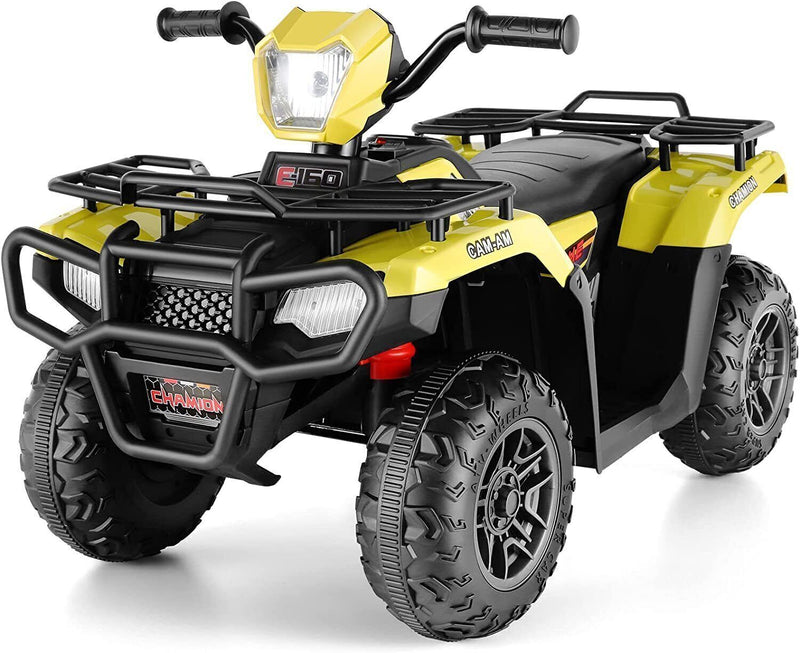 Electric 4-Wheeler ATV Quad for Kids with LED Lights, USB and MP3 Player - Suitable for Girls and Boys Aged 3-7 Years