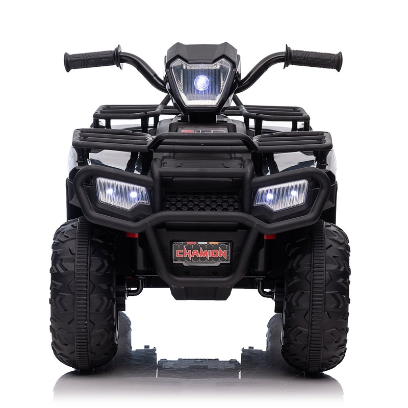 Electric 4-Wheeler ATV Quad for Kids with LED Lights, USB/MP3 Music