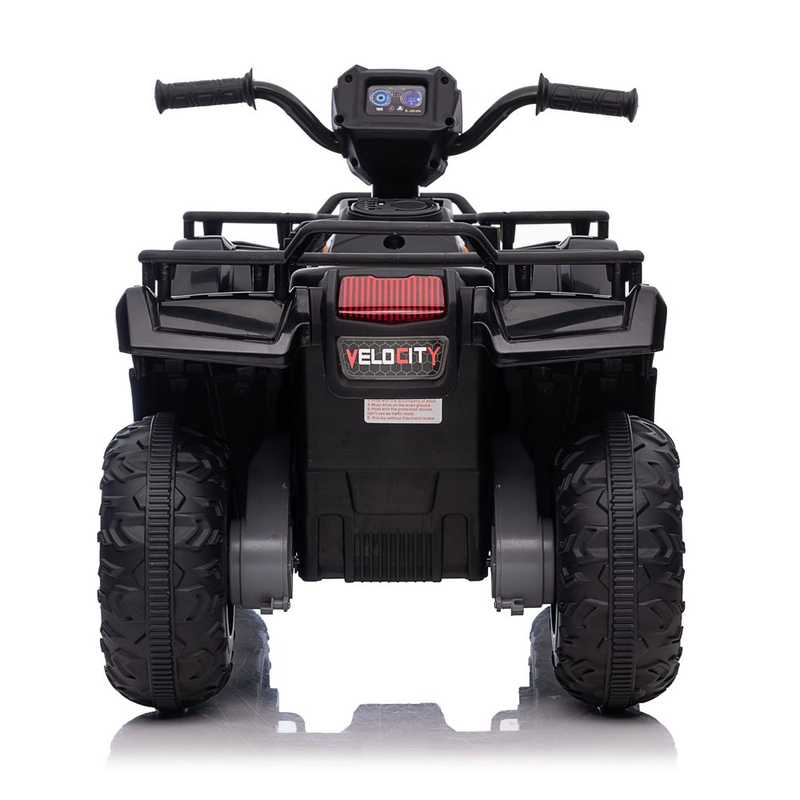 Electric 4-Wheeler ATV Quad for Kids with LED Lights, USB/MP3 Music