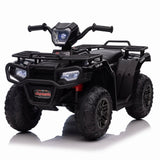 Electric 4-Wheeler ATV for Kids with AUX and USB Ports - 12V Ride-On Quad Car