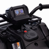 Kids Electric ATV with AUX and USB, 4-Wheeler Ride-On Car for Children - 12V
