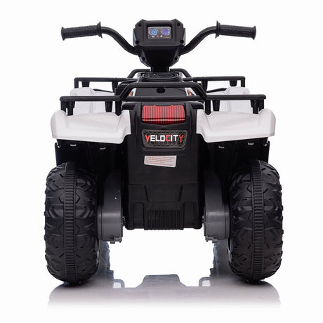 Electric 4-Wheeler ATV Quad for Kids with LED Lights, AUX Port, and USB