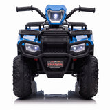 Electric 4-Wheeler ATV Quad for Kids with LED Lights, USB/MP3 Music Player