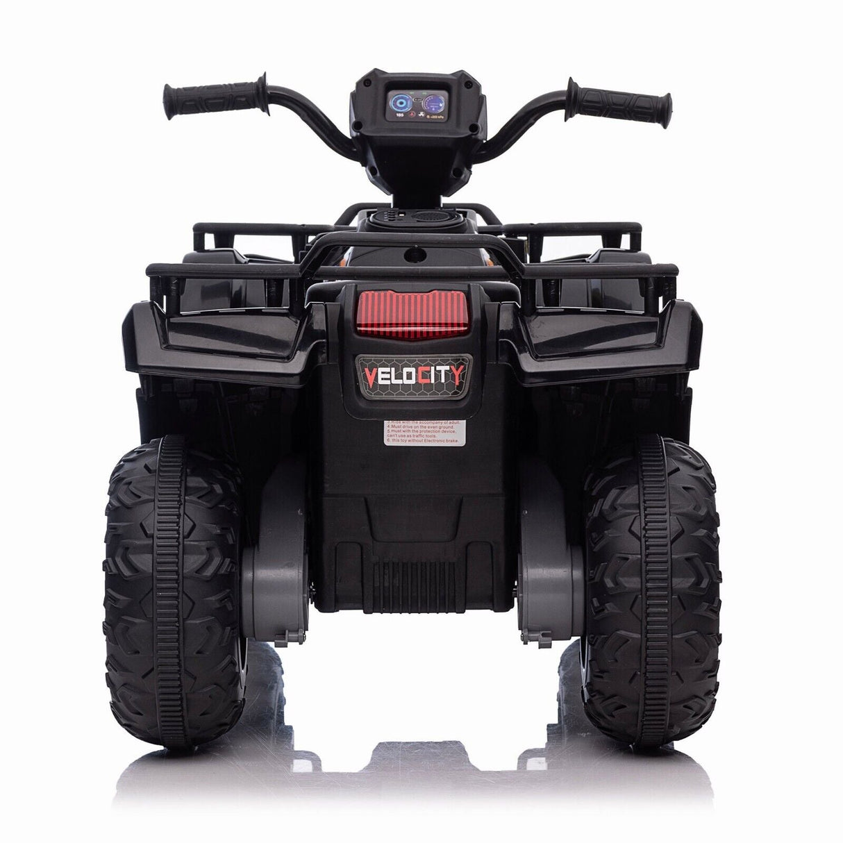 Electric 4-Wheeler ATV Quad for Kids with LED Lights, USB/MP3 Music Player