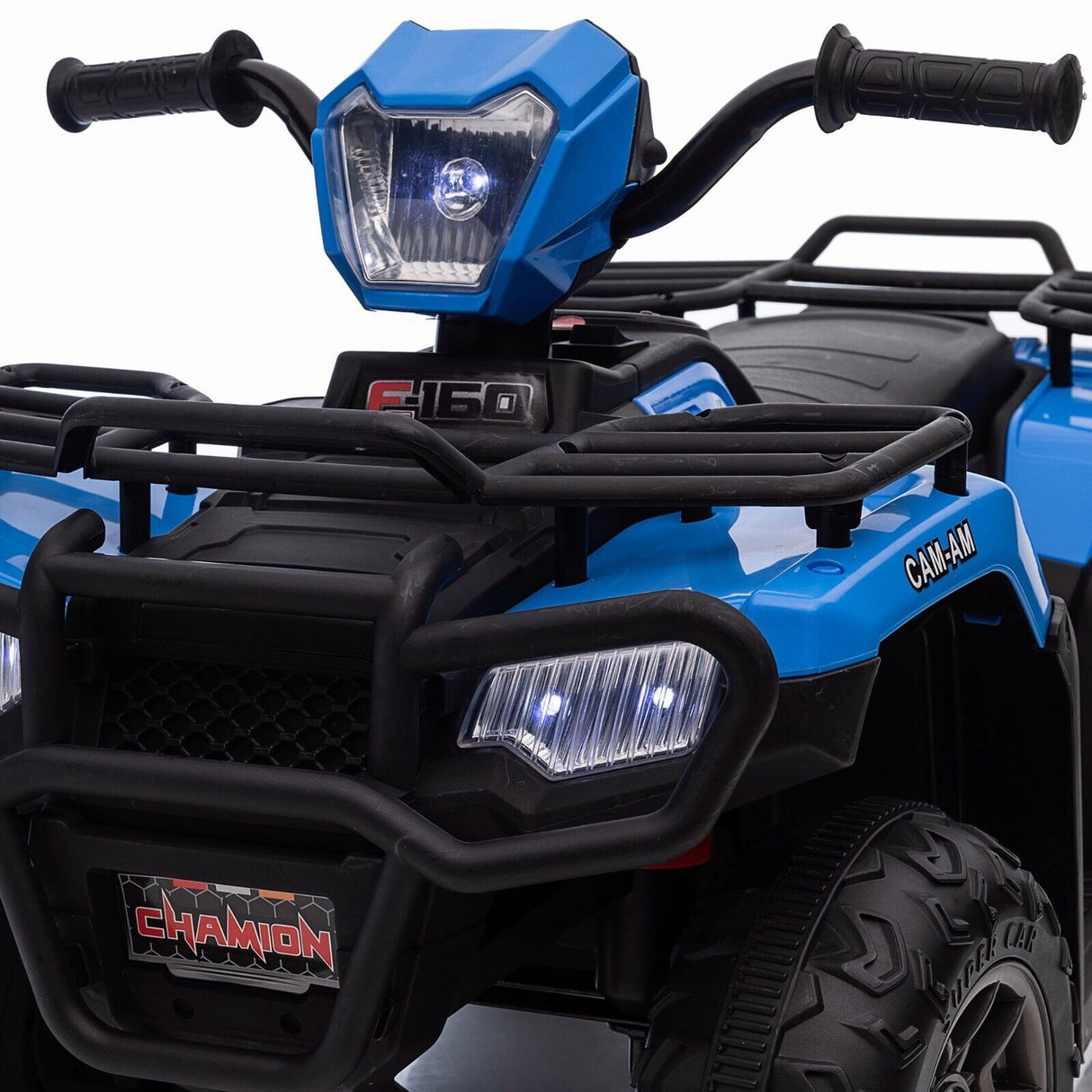 Electric 4-Wheeler Kids Ride on Car with LED Lights and MP3 Player - 12V 40W Battery-Powered ATV for Kids