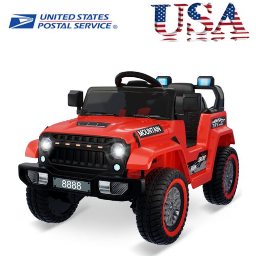 Electric 4-Wheeler Ride-On Truck for Kids with Remote Control