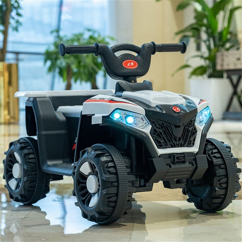 Electric 6V ATV 4-Wheeled Beach Ride-On Car for Kids - Battery Powered Toy for Christmas Gift