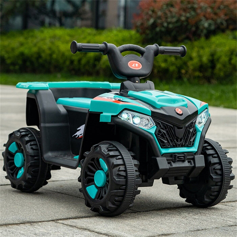 Electric 6V ATV 4-Wheeled Beach Ride-On Car for Kids - Battery Powered Toy for Christmas Gift