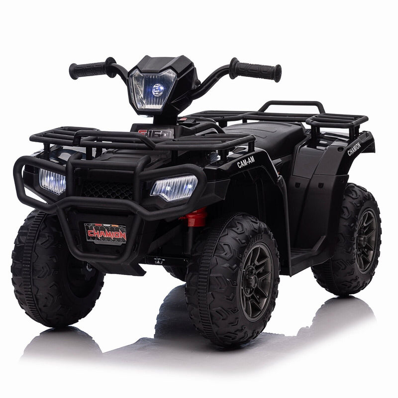 Electric ATV 4-Wheeler for Kids with USB and AUX Port - 12V Battery Powered Ride-On Car