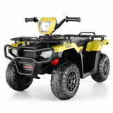 Electric ATV 4-Wheeler for Kids with USB and AUX Port - 12V Battery Powered Ride-On Car