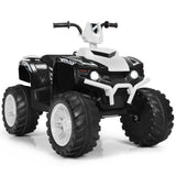 Electric ATV for Kids with LED Lights and Treaded Tires - 12V Ride-On Adventure