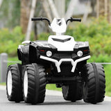 Electric ATV for Kids with LED Lights and Treaded Tires - 12V Ride-On Adventure