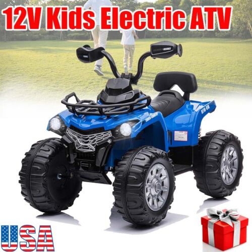 Electric ATV Ride-On Car for Kids Ages 3-6: 4-Wheel Fun!
