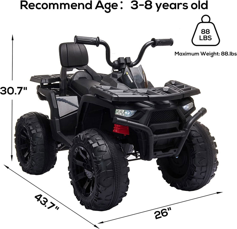 Electric ATV Truck for Kids Ages 3-8: 24V Ride-On Power Wheel in 4 Vibrant Colors