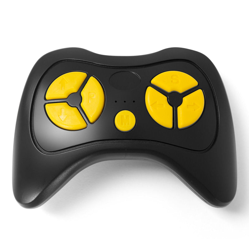 Electric Battery Kids Ride-On Car Truck with LED Lights, MP3 Player, and Remote Control - White