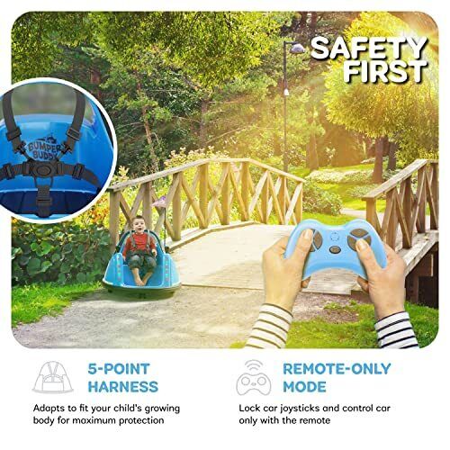 Electric Bumper Car for Kids & Toddlers - 12V 2-Speed Ride-On for Ages 1-5 Years