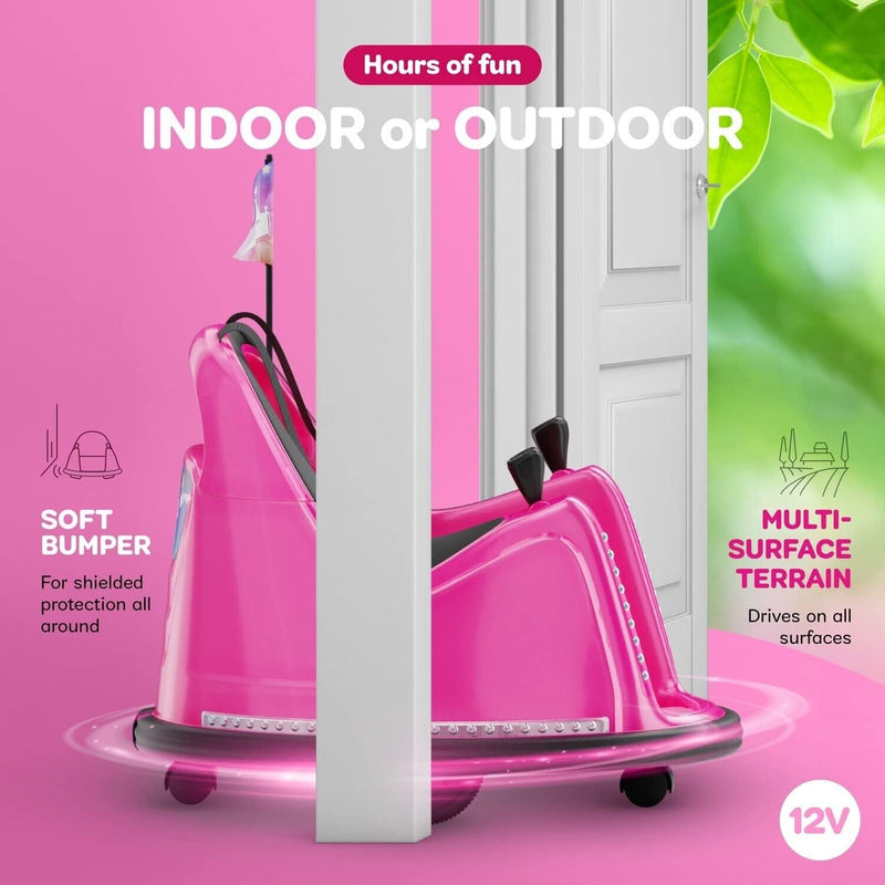 Electric Bumper Car for Kids & Toddlers - 12V 2-Speed, Suitable for Ages 1-4