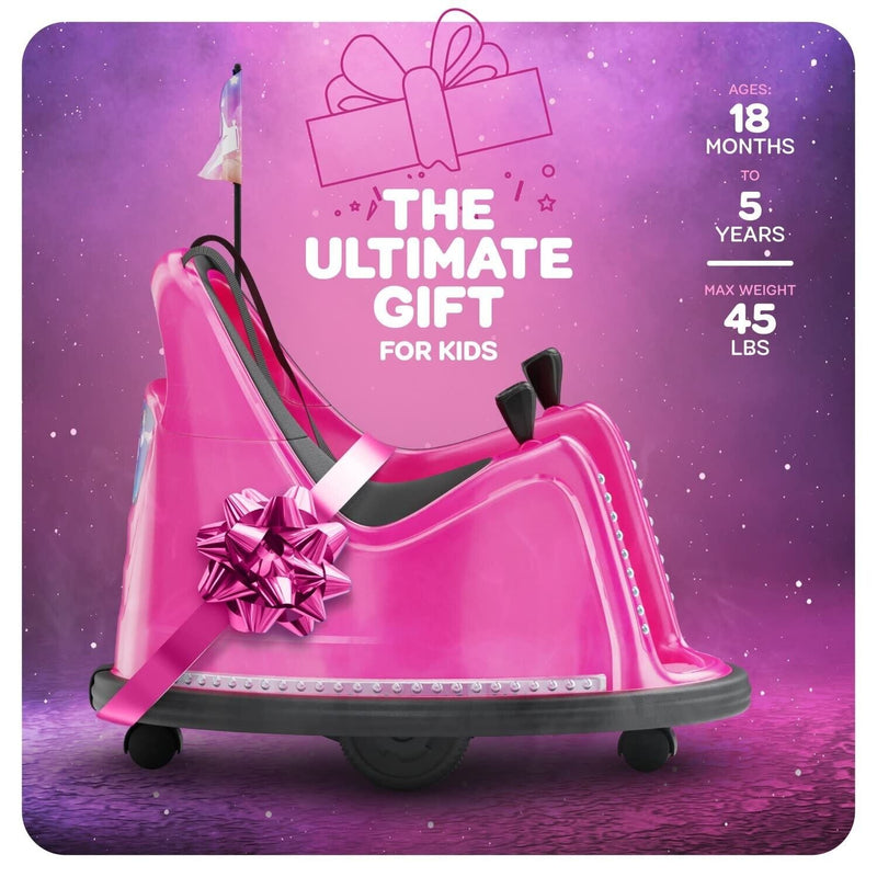 Electric Bumper Car for Kids & Toddlers - 12V 2-Speed, Suitable for Ages 1-4