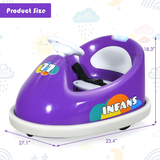 Electric Bumper Car for Kids with 2 Driving Modes and 360 Degree Rotation