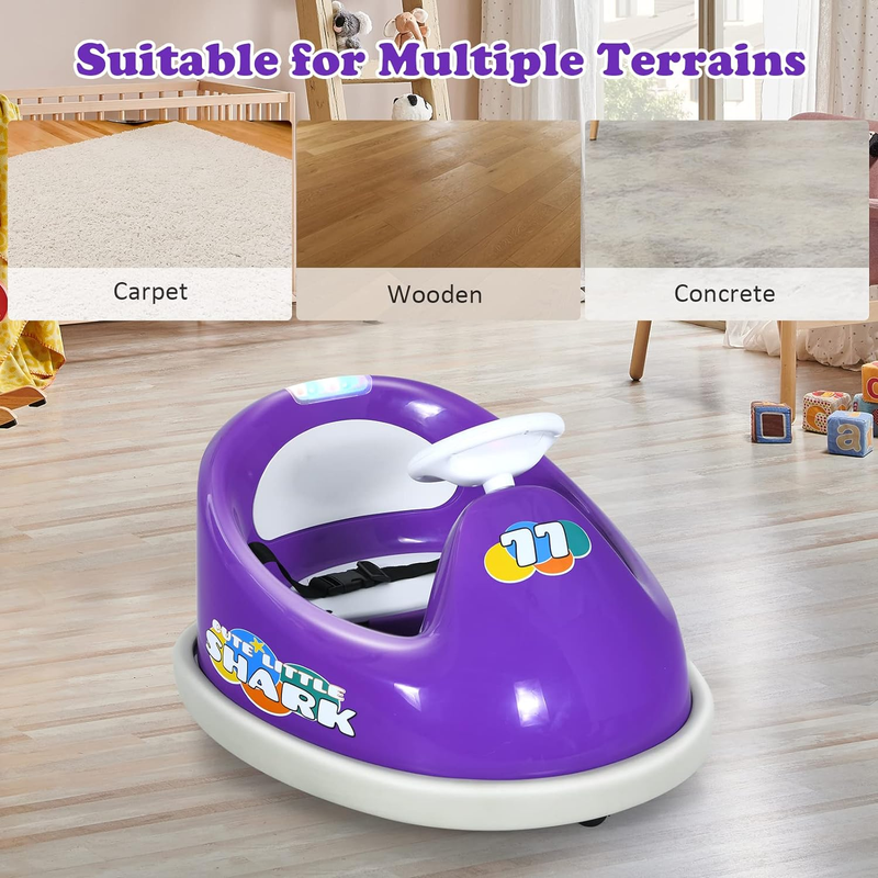 Electric Bumper Car for Kids with Remote Control - 6V Toy Vehicle for Endless Fun!