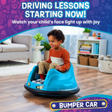Electric Bumper Car for Toddlers and Kids - Fun and Safe Ride-On Toy for Ages 1 and Up