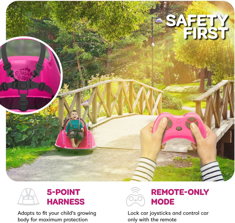 Electric Bumper Car for Young Children, 12V 2-Speed, Suitable for Ages 1-5