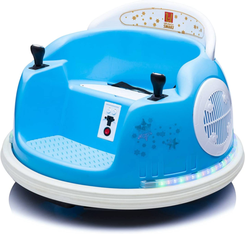 Electric Bumper Car Ride-On Toy for Kids with Remote Control - 6V Vehicle