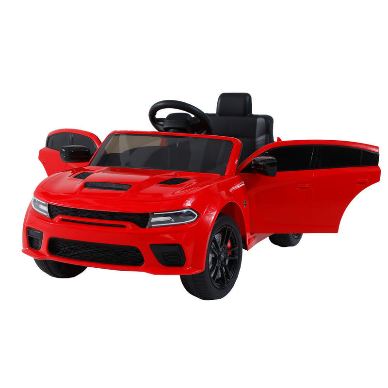 Electric Dodge Charger 12V Kids Ride-On Car with Parental Remote Control