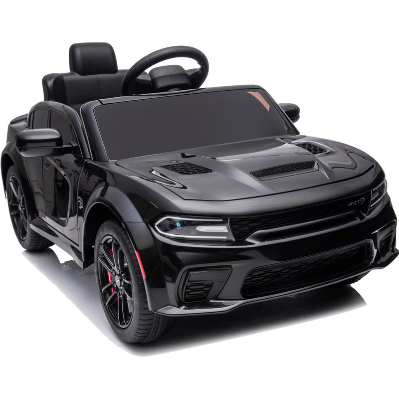 Electric Dodge Charger 12V Ride-On Car with Remote Control for Kids Ages 3-5