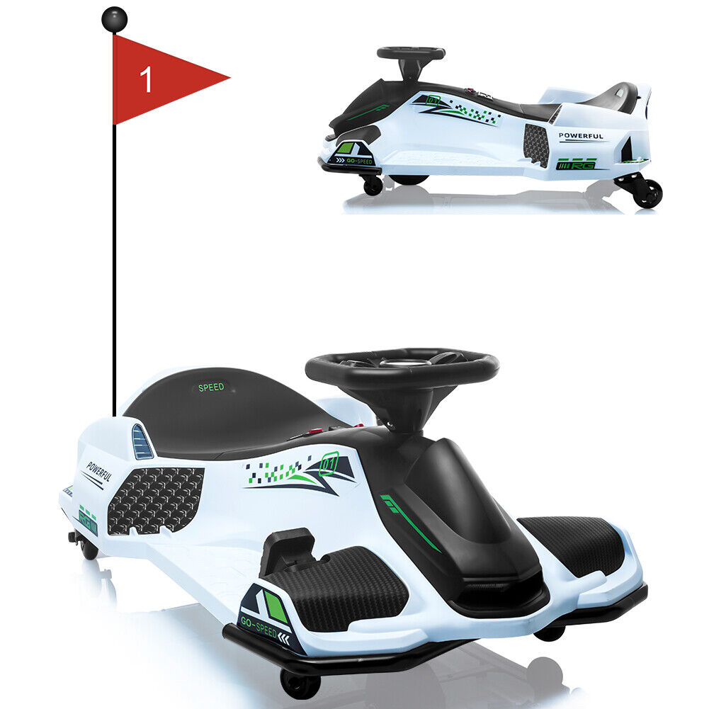 Electric Drift Car for Kids: High-Speed Ride-On Cart with 24V Power