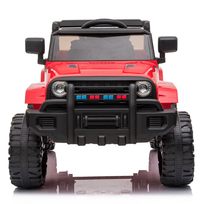 Electric Dual Drive Kids Ride On Car with Remote Control - Battery Powered Toy Vehicle