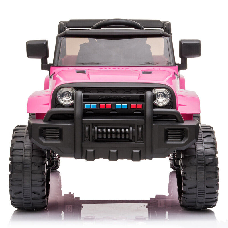 Electric Dual Drive Kids Ride On Car with Remote Control - Battery Powered Toy Vehicle