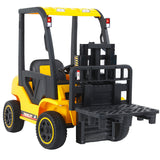 Electric Forklift Toy Car with 3 Speeds, Lifting Rod, and Remote Control for Kids
