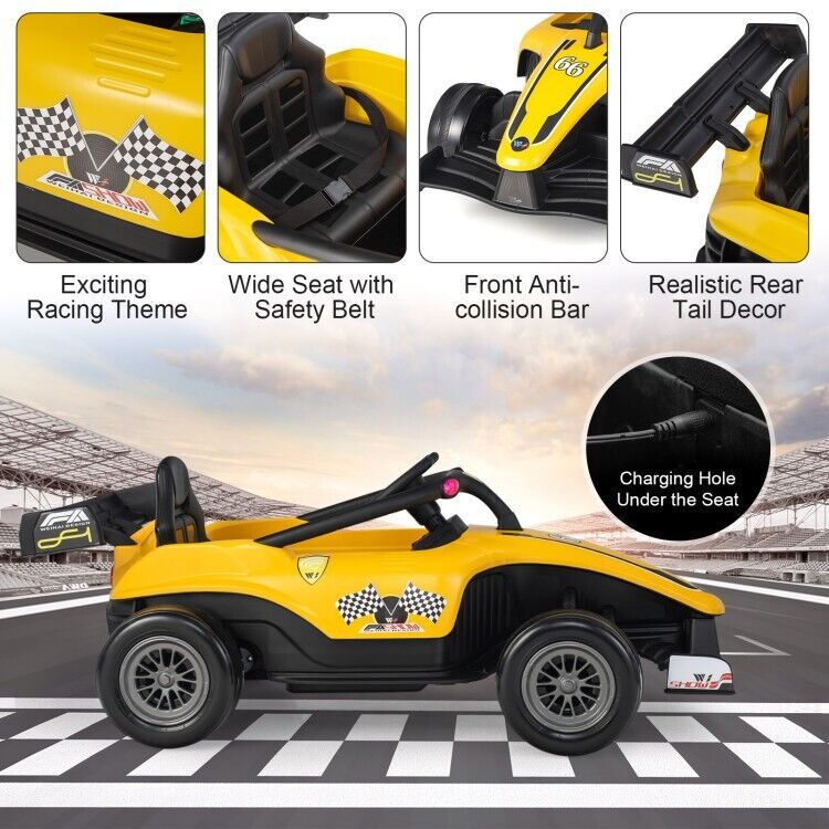 Electric Formula Racing Car for Kids with Remote Control - Perfect for Little Racers!