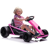 300W Electric Go Kart for Kids - Powerful Motors for Outdoor Drifting Fun!