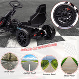 Electric Go Kart for Kids with 2 Speeds and EVA Wheels - 12V Battery Powered Ride On Car