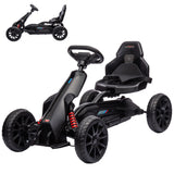 Electric Go Kart for Kids with 2 Speeds and EVA Wheels - 12V Battery Powered Ride On Car