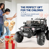 400W Electric 2 Seater Ride-On Truck for Kids with Remote Control and MP3 Player