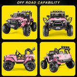 400W Electric 2 Seater Ride-On Truck for Kids with Remote Control and MP3 Player