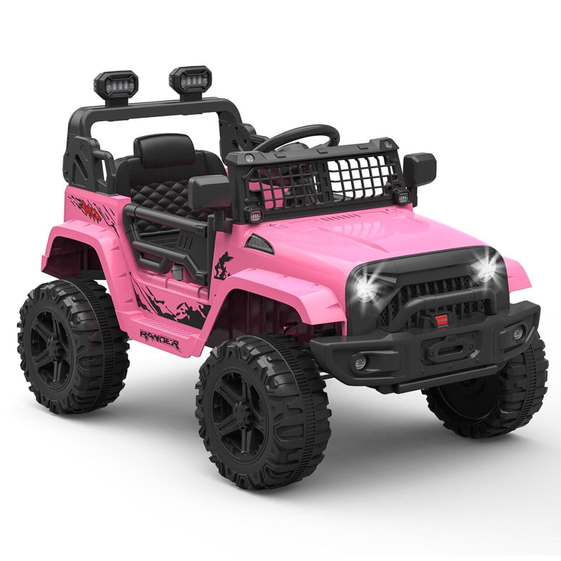 Electric Jeep Ride-On Car for Toddlers with Remote Control - 12V Kids Toy Vehicle