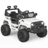 Electric Jeep Ride-On Car for Toddlers with Remote Control - 12V Kids Toy Vehicle