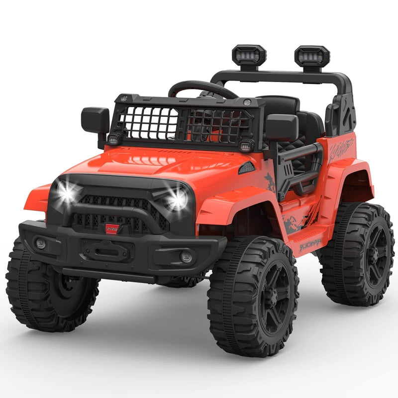 Electric Jeep Toy Truck for Kids - 12V Ride On Car with Remote Control - Perfect Christmas Gift