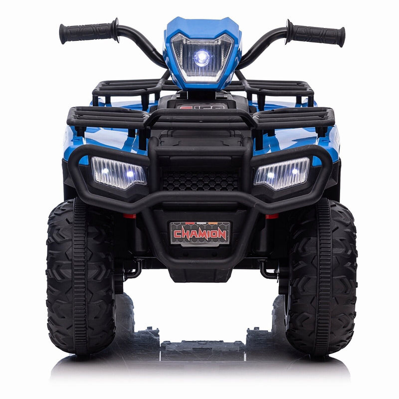 Electric Kids 4-Wheeler ATV Quad Ride On Car with LED Light and Music