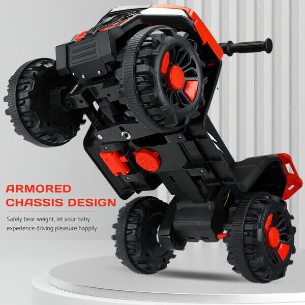 Electric Kids ATV: 6V Battery-Powered 4-Wheeled Beach Ride-On Car