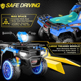 Electric Kids ATV Ride On Car with Music, LED Lights, and USB Charger - 12V 4-Wheeler for Endless Fun!