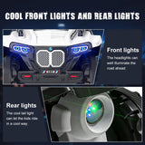 Electric Kids ATV with LED Lights and 4 Wheels - 6V Battery-Powered Toddler Car