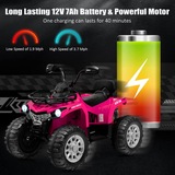 Electric Kids ATV with Music, Headlights, and MP3 Player - Rev Up the Fun!